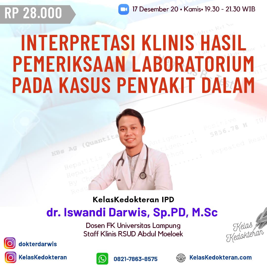 Interpretasi Klinis Hasil Pemeriksaan Lab. Pada Kasus Penyakit Dalam