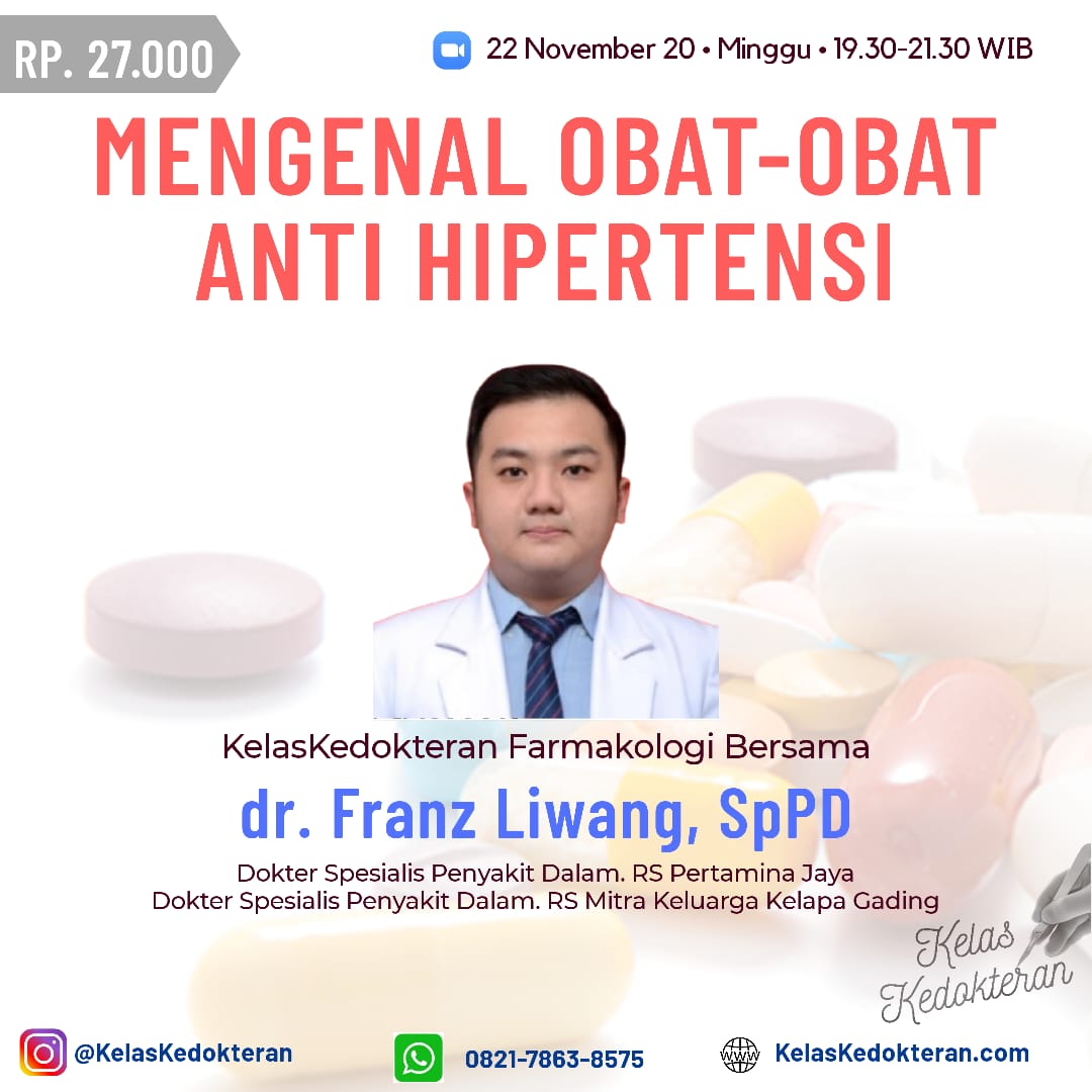 Mengenal Obat-Obat Anti Hipertensi