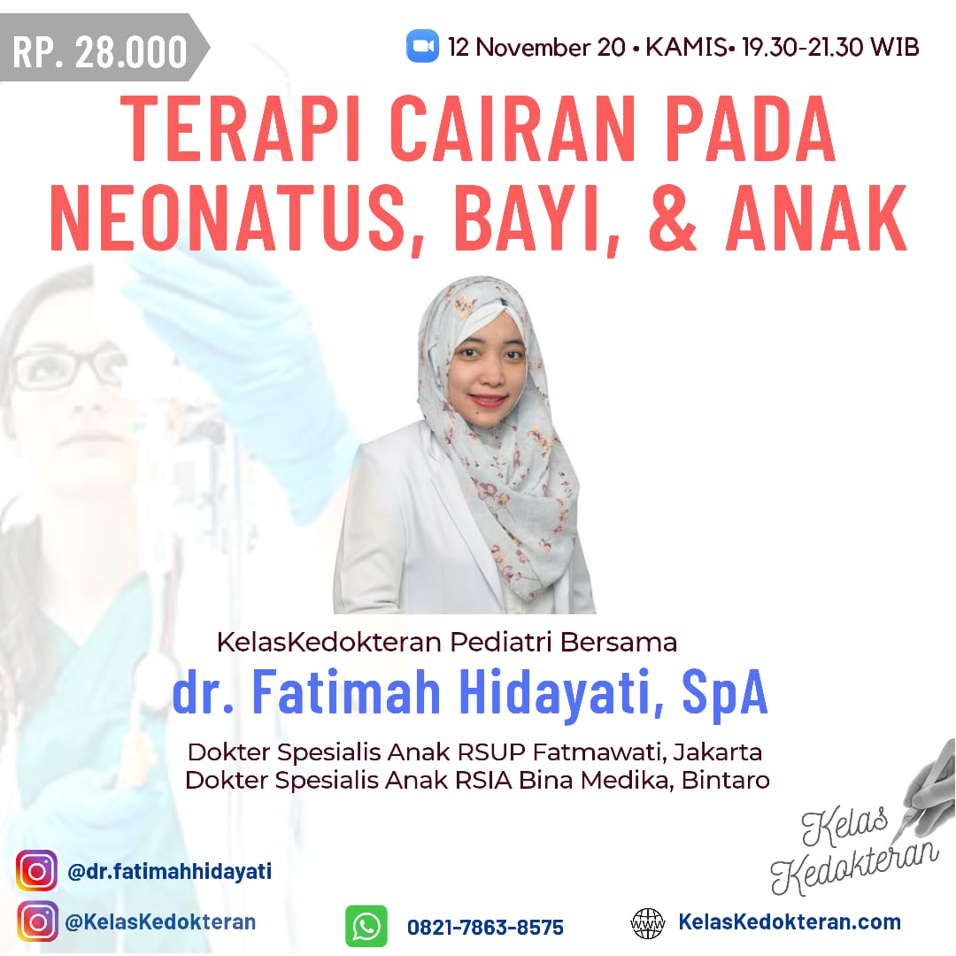 Terapi Cairan Pada Neonatus, Bayi, Dan Anak